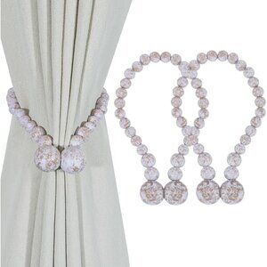 Magnetic Curtain Tiebacks Purple Curtain Holdbacks Curtains 2 Pack Nursery Decor